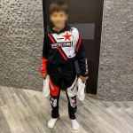 motokrossi k&auml;igukomplekt lastele 4 5 6 7 8 9 10 11 12 13 aastat Noor laps Mootorrattapoiss t&uuml;druk Jersey Pant Kits v&otilde;istluskost&uuml;&uuml;m Off-road Enduro MX MTB XXL-28