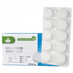 Professionaalsed kohvimasinate puhastustabletid lahustavad koheselt katlakivi ja plekid | Sobib k&otilde;ikidele kohvimasinatele ja 10pcs