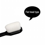 Pehmete harjastega hambahari igemehoolduseks &ndash; &otilde;rn suupuhastus rasedatele, 10 000 pilvetaolist harjast, &uuml;ksikpakend Wave, Bag valge