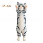 Kassi pl&uuml;&uuml;sist padi Armas kassipoeg t&auml;istopitud loomam&auml;nguasi lastele T&auml;iskasvanutele Pikk kassipadi Mitmeotstarbeline padi kingitus s&uuml;nnip&auml;evaks j&otilde;uludeks s&otilde;brap&auml;evaks S oranž