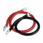 2-osaline roostekindel akupistik punaste ja mustade kaabliklemmidega auto- ja merekasutuseks, 20 mm, 4 AWG