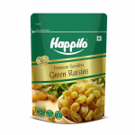 Happilo Premium seemneteta rohelised rosinad 500g v&auml;&auml;rtuspakk | Ki&scaron;mi&scaron; | Toitev| Rikas raua ja B-vitamiini poolest