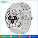 SACOSDING Uus Kell 7 Ultra Nutikell 500mAh H&auml;&auml;lassistent Kell Mehed Naised AMOLED Bluetooth K&otilde;ne S&uuml;dame l&ouml;&ouml;gisagedus Spordi Nutikell