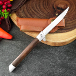 2024 Damaskuse kokkupandav k&ouml;&ouml;ginuga l&otilde;ikamisnuga puuviljanuga, sepistatud konditusnuga roostevabast terasest kokanuga k&ouml;&ouml;ginuga k&ouml;&ouml;giriistad 1Pcs