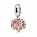 Pandora S&auml;delev Infinity Heart Dangle Charm
