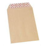 50 enveloppes en papier kraft 90 g - 16,2 x 22,9 cm pruun
