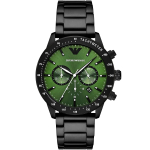 Emporio Armani AR11472 Mario Chronograph meeste k&auml;ekell 43 must