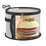 Suurem&otilde;&otilde;duline l&auml;bipaistva m&uuml;tsi hoiukott k&auml;epidemega t&otilde;mblukuga l&auml;bipaistev disain kokkupandav kauboi m&uuml;tsi korraldaja laia &auml;&auml;rega m&uuml;tsi&uuml;mbris hall