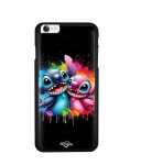 Coque de t&eacute;l&eacute;phone - Maniacase - Iphone 7 - Souple - Silicone - Stitch Angel peinture color&eacute; must