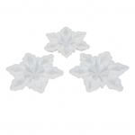 3 tk lumehelbe silikoonvorm, pehme painduv huvitav korduvkasutatav DIY aroomi vorm valmistamiseks