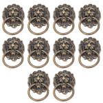 10 tk m&ouml;&ouml;bli k&auml;epidemed vanaaegsed spetsiaalsed loomapeakujulised nupud sahtlite ehtekarpide jaoks