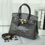 Uus plaatinast kott, suure mahutavusega pendeldamine, k&otilde;rgl&auml;ikega krokodillimustriga nahast naiste kott, &uuml;he &otilde;laga k&auml;eshoitav p&otilde;ikkott 30x16x23cm