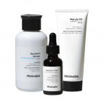 Kuiva naha hoolduskomplekt (100 ml + 30 ml + 50 g), Minimalistlik kuiva nahahoolduskomplekt