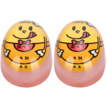 2 tk Eggtimer v&auml;rvimuutva vaigu k&ouml;&ouml;gitaimer pehmeks keedetud keedetud munade keetmise tarvikute jaoks