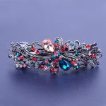 Retrokristallist v&auml;ike pardnokk-juukseklamber naistele