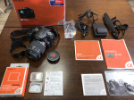 SONY digitaalse peegelkaamera suure suurendusega objektiivide komplekt, must 100 DSLR-A100H must