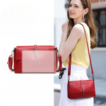 Ehtsast nahast Crossbody kott Suvine mood k&otilde;ik-&uuml;hes naiste veisenahast &uuml;he &otilde;laga ema pehmest nahast k&auml;ekott burgundiapunane