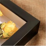 Uus kolmem&otilde;&otilde;tmeline &otilde;&otilde;nes 3 cm kuivatatud lilledega pildiraam DIY paksendatud n&auml;idise kuvaraam Kodu t&ouml;&ouml;laua sisekujundusega pildiraam 5 Inch