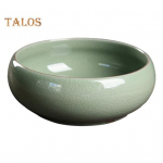 Kauss Lootose Istutusn&otilde;u Keraamiline Retro Lootose Kauss H&uuml;droponiliste Taimede Hoidja &Uuml;hev&auml;rviline Glasuur Lillepott Veealustele Taimedele Nartsissi Kauss Lootos heleroheline v&auml;rv