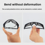 Professionaalsed t&ouml;&ouml;stuslikud keevitus- ja laserkaitseprillid: Anti-Blue Light, Anti-Laser, Kodukaitseprillid. Glasses with Zipper Case