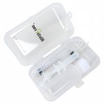 Vasts&uuml;ndinud lemmikloomade piimapudel ja s&uuml;stal-s&ouml;&ouml;turite komplekt kassidele ja kutsikatele Picture Color