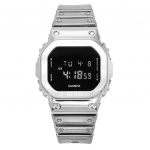 Casio G-Shock G-Steel Digitaalne Peene Metallik Tugev Silikoonrihm Kvarts GM-5600YM-8 200M Meeste K&auml;ekell must