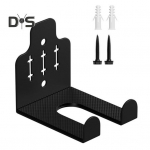 Kangi hoidik seinale paigaldatav kangi kinnitus rack vertikaalne pulberv&auml;rvitud metallist kangi hoidik mahutab alla 33 mm kangi suuruse kodu garaaži j&otilde;usaali jaoks must