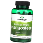 Mangosteen, Full Spectrum Mangosteen 500, Swanson 100kaps (71280312) 100caps