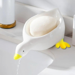 Pardi seebikarp Armas multikas pardi kujuga isen&otilde;runev seebialus Avatud disainiga seebialus du&scaron;i jaoks Vannitoa WC kollane