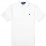 Polo Ralph Lauren Logo Tikitud L&uuml;hikeste Varrukatega Polo S&auml;rk Meeste pealisr&otilde;ivad Valge 710751221-002 XXL