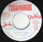 7-tolliline plaat LADY JUNIE - Jamaican Man NONE Firehouse Jaapan Reggae, Ska & Dub Kasutatud