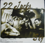 7-tolline plaat 22 JACKS / WANK - Sky / Larry Brown TBS7527 Time Bomb Records USA Rock Kasutatud