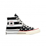 Converse Chuck 70 Hi Archive Uuesti struktureeritud Ameerika lipp Must Valge 240