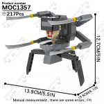 MOOXI Anime Seeria Skibidi Tualeti Figuurid Operaator Lahingurobot Ehitusklotsid Mudel MOC Klotsid DIY Montessori M&auml;nguasjad Laste Kingitused