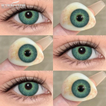 EYESHARE 2pcs Colored Contact Lenses for Eyes Softlens Normal Brown Lenses Gray Pupils Beauty Cosmetic