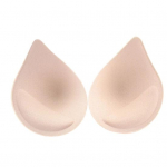 Pisarakujulised Rinnapadjad N&auml;htamatud Rinnahoidjapadjad Sisestatavad Eemaldatavad Spordirinnahoidja Korvid Sisestused Rindade T&otilde;stmise Sisepadjad Ujumiskost&uuml;&uuml;mi Bikiini jaoks M beež