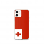 Coque T&eacute;lephone Drapeau Tonga &ndash; iPhone 12 mini