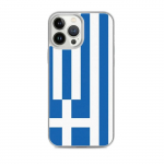 Coque iPhone &ndash; iPhone 13 Pro Max &ndash; Drapeau Gr&egrave;ce &ndash; Supp &ndash; Mitmev&auml;rviline &ndash; Vertikaalne