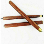 Antiikmessingist disainerkujundusega t&auml;ismassiline &uuml;mmargune nupukujuline k&auml;epide messingist puidust jalutuskepile M aero