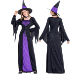 Halloweeni kost&uuml;&uuml;m, N&otilde;iakost&uuml;&uuml;m, Cosplay kost&uuml;&uuml;m, N&otilde;ia Cosplay esinemis kost&uuml;&uuml;m XL lilla