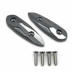 AL-mart Mootorratta Peegliaugu Kate Peegli Blokeerimise Alus Dekoratiivplaat CNC Alumiinium Yamahale YZF-R25/R3 2015-2023, YZF-R15 2017-2023