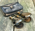 Vanaaegne Binokkel Kokkupandav Monokulaarne Teleskoop Spiooniklaas Massiivne Messing Antiikviimistlus M aero