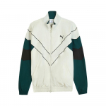 Puma Retro V&auml;rviplokk &Uuml;lem&otilde;&otilde;duline Br&auml;ndilogo Seisukrae Mugav T&otilde;mblukk Pikkade Varrukatega Jakk Unisex jakid 634278-05 S