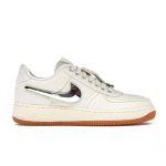 Travis Scott x Nike Air Force 1 Sail Unisex tossud Valge Kummi-Helepruun AQ4211-101 36