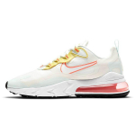 Nike Air Max 270 React Kahvatu elevandiluu Naiste tossud Kreemjas Vaevu-roheline Hele-sidrunikollane CV8818-102 38