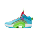 Jayson Tatum x Air Jordan 35 PF GS Suurim Kingitus Laste Tossud Sinine Sinine-Fury Roheline-Spark DJ9884-400 36.5