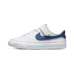 Nike Court Legacy PS Valge M&uuml;stiline Sinine Laste Tennised Border-Blue Team-Orange DA5381-113 28