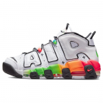 Nike Air More Uptempo 96 M&auml;ngukultuur Unisex Tossud Valge T&auml;is-Oranž DV1233-111 36.5