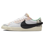 Nike Blazer Low 77 Jumbo Mighty Swooshers Unisex tossud Valge Must Kookospiim DX6059-101 36