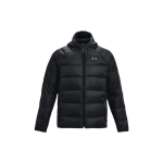 Under Armour &Uuml;hev&auml;rviline Spordik&uuml;laline Kapuutsiga Puhverjakk Meeste &Uuml;ler&otilde;ivad Must 1372651-001 S black